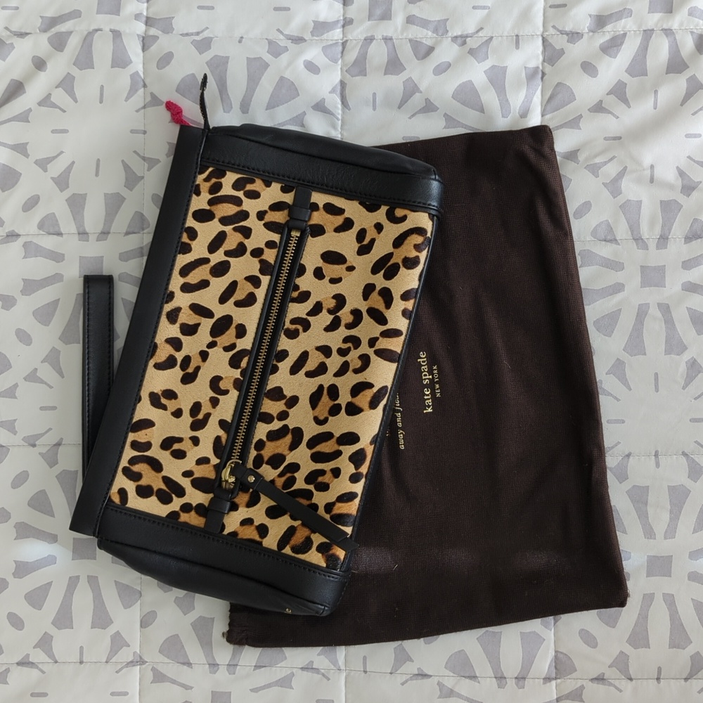Kate Spade Leather Clutch Bag.